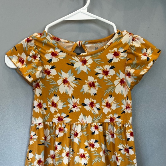 BTWEEN Printed Fit & Flare Dress for Girls/size 6 - Picture 3 of 10